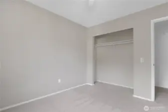 Bedroom #3 closet