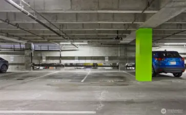 Assigned Garage Parking Space #41 on Garage Level P1