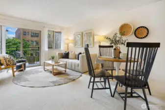 Living Room & Dining Room