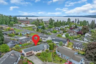 Located close to Downtown Des Moines and Highline College