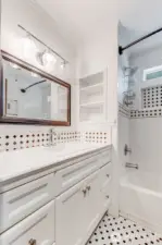 Hallway full bath