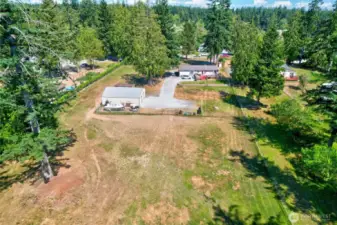 Aerial View from back of property
