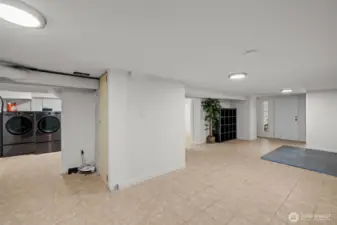 Fully Finished Basement - Utility Room location