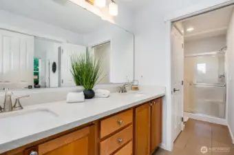 Expansive dual vanity