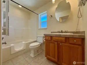 Primary bathroom.