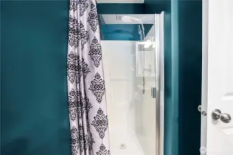 Shower on the main floor