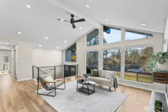 Floor to Ceiling windows