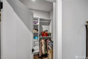 2nd walk in closet in primary