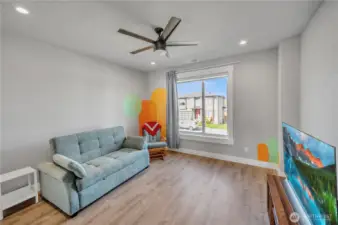 1st bedroom upstairs