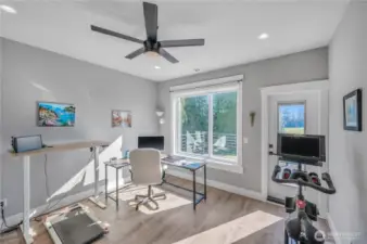 4th bedroom used as an office