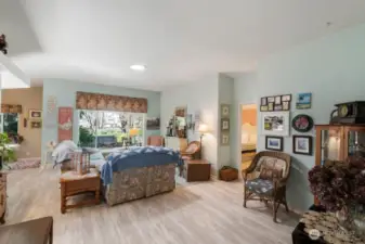 Living room from entry