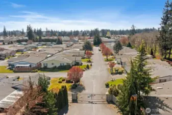 Community is gated for added protection