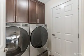 Laundry Room with Storage