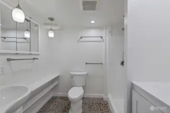 Main floor bathroom