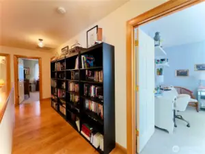 Over size upstairs hallway