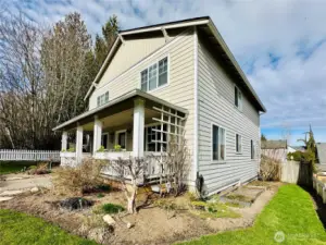 Standing in your front yard looking at 11323 32nd St NE