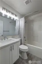 Fully updated 2nd bath.