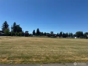 Across the street from Schoolyard Park