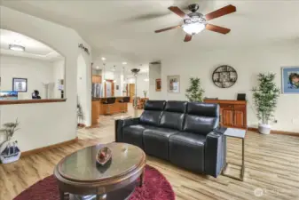 Open concept living