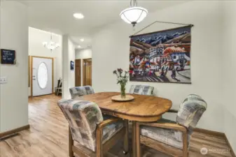 Breakfast Nook off kitchen