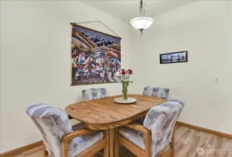 Breakfast Nook off kitchen