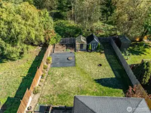 Make plenty of happy memories in your private backyard with gate to greenbelt and river.