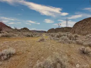 Top tier view of property with plenty of space to recreate