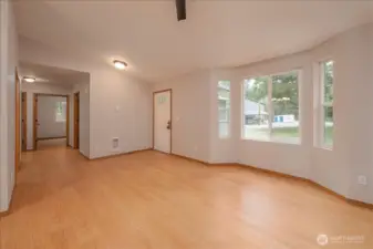 DADU: Living room, full bathroom, utility room, and 2nd bedroom.