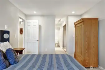 Bedroom #1 and the largest of the two.