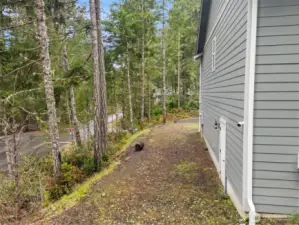 Extra large crawlspace, great for storage. Extra parking here too or access to the back yard.