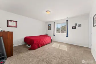 Primary bedroom upstairs.