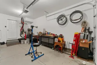 From garage looking towards the door into the kitchen area.