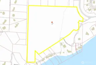 Parcel data is from Pierce County GIS  - Map features are approximate and have not been surveyed.