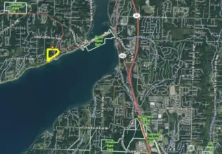 Parcel data is from Pierce County GIS  - Map features are approximate and have not been surveyed.