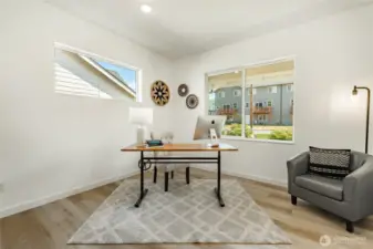 Photos shown are of a similar floor plan previously built in a different neighborhood (The Ridge in Blaine). Finishes and features may vary. Some items pictured reflect buyer-selected upgrades which are not included in the base price and may be added at an additional cost.