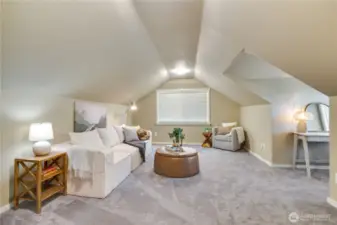 Bonus Room above the garage