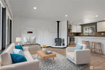 Staged Living room