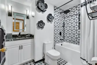 Upstairs bathroom