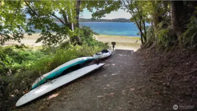Private Beach Rights Access to Henderson Bay!