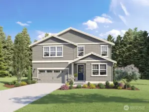 Welcome to Wolf Point in Edgewood!  The Stafford elevation C. Photo's are for representational purposes only. Colors and finishes may differ.