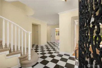 Front hallway.
