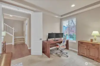 Main floor den/office space.