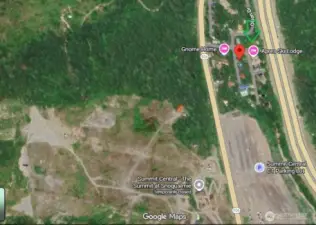 mins walk away from ski site.