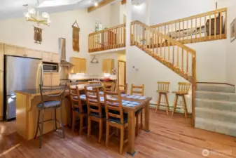 Welcome to spacious kitchen & dining room