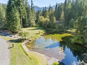 Snowline Community Fishing Pond
