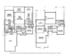 Each member of the Rob Rice Homes family is a separate limited liability company or corporation.  Each of the Rob Rice Homes communities is developed, constructed, sold and warranted by a separate limited liability company or corporation.  Builder reserves the right to change features, plans, pricing & specifications without notice. Buyer to verify square footage. Features vary by home. 2/2025