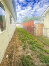 from garage out back