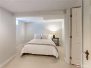 Basement suite (non-egress window)