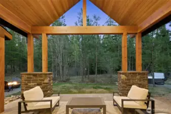 Covered outdoor patio