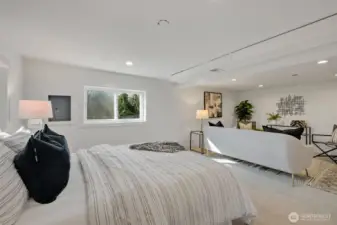 The lower level bedroom could be an en-suite primary suite, a guest suite, media room, office space or whatever suits you most!